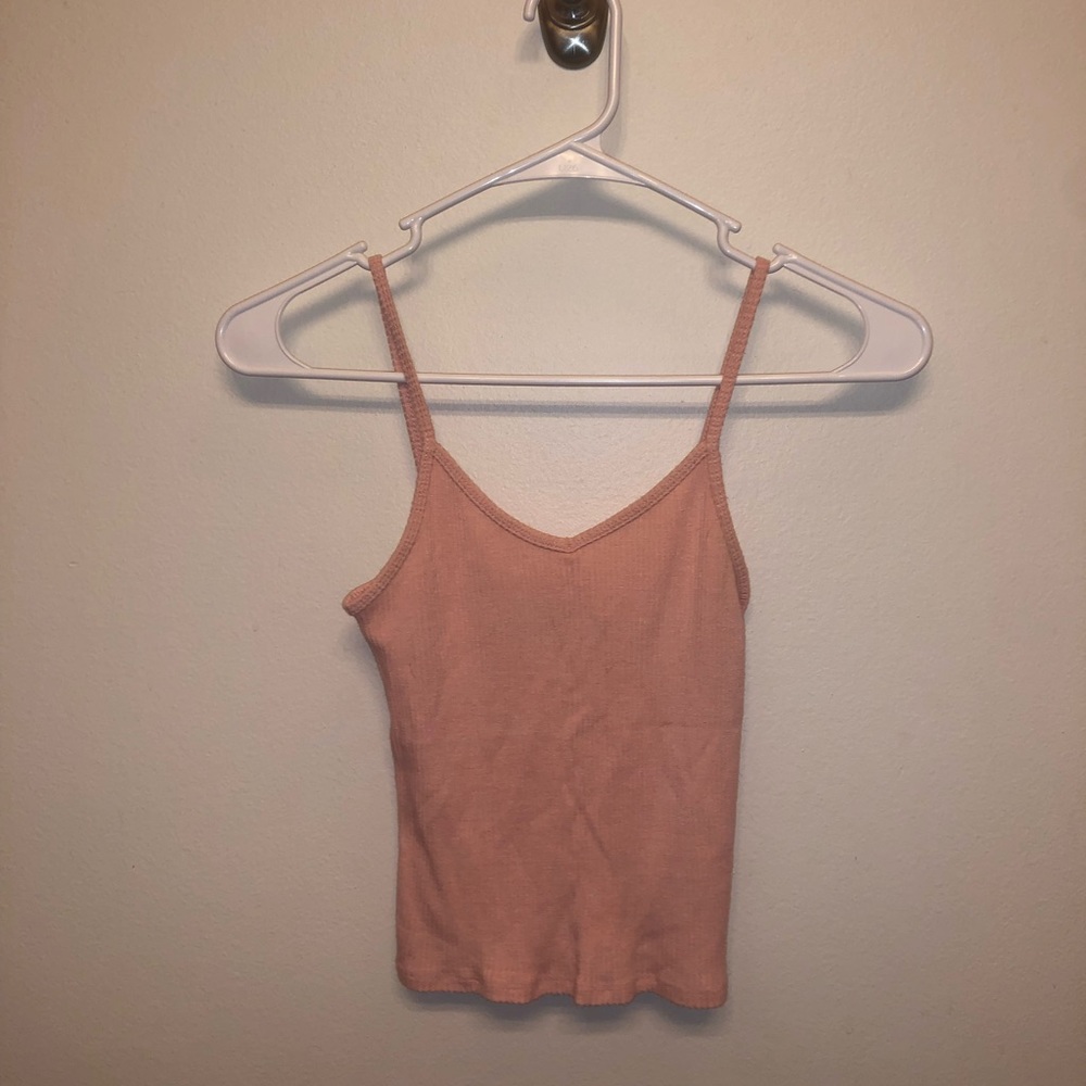 H&M BDG light pink v-neck cropped tank!!!